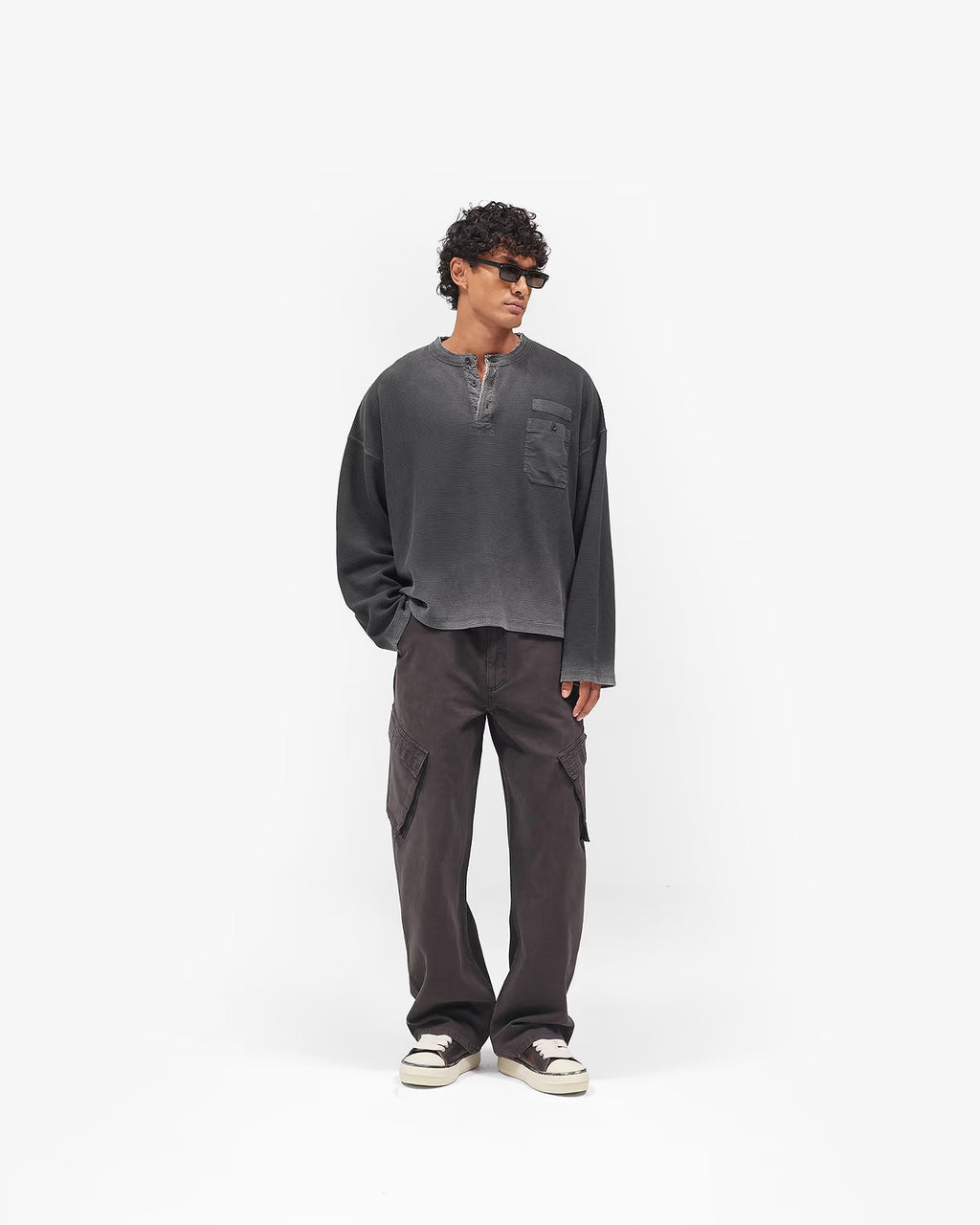 Heavyweight Henley Sweater