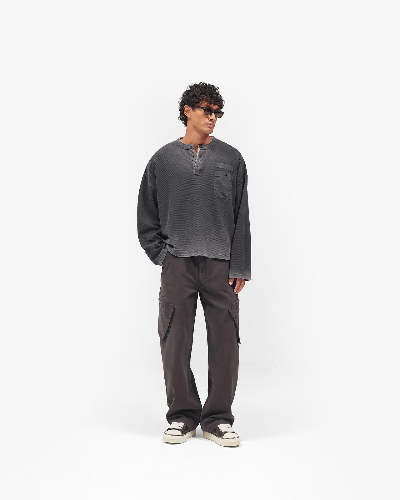 Heavyweight Henley Sweater