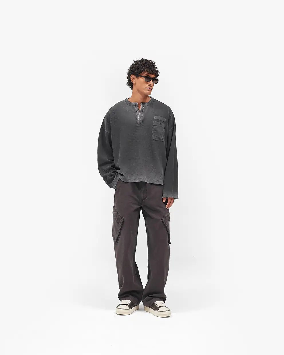 Heavyweight Henley Sweater
