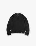Initial Henley Waffle Long Sleeve T-Shirt